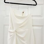 Nookie NWT Lust One Shoulder Midi Dress in White Bridal sz Large Photo 2