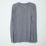 Lululemon Long Sleeve Athleisure Swiftly Tech Shirt Heather Gray Womens Size 16 Photo 6