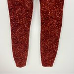 Anthropologie  Pilcro High Rise Skinny Corduroy Pants in Orange Motif Photo 3