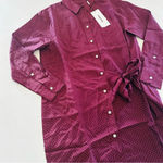 NWT Thakoon Silk Wrap Tie Polka Dot
Shirt Dress | Large Photo 6