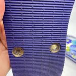 Vera Bradley  Blue Floral Flip Flop Sandals Womens 7-8 Casual Summer Beachy Photo 4