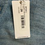 Just Black NWT  Denim Blue Women's Jeans Size 26 Long Line Slim Slit Straight Photo 4