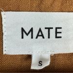 Mate the Label MATE the‎ Label Women Sz S Linen Long Sleeve Button-Up Jumpsuit Coveralls Sedona Photo 5