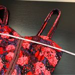 Free People Red Purple Pink Floral Tank Top 12 Photo 10