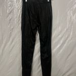 Topshop Black Faux Leather Lace Up Pants Size 6 US Photo 5