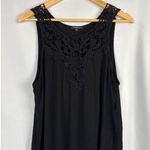 Women’s Ambiance Size 2XL Embroidered Black Tank. Photo 1