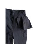 Unique Vintage  Black Peplum Skinny Pants Size Medium 6/8 Photo 3