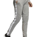 Adidas Women's Tiro 19 Training Pants White Gray Slim Fit Zip Ankle Size XL Photo 0