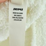 SKIMS Top Womens L/XL Bone Cozy Knit Tank Loungewear Plush Scoop Neck Soft Photo 6