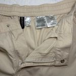 H&M Wide Leg Canvas Cargo Pants. Color: Light Beige. Size: 12. Photo 5