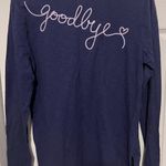 Maison Jules  Womens
Blue Hello Goodbye Graphic Photo 4