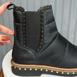 Free People Atlas Puffer Chelsea Boot Black Size 38.5 (US 8) New in Box Photo 8