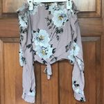 PacSun  Kendall+Kylie Off-Shoulder Floral Top Photo 0