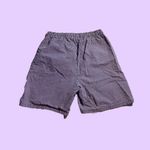 Vintage 90s Bobbie Brooks Pinstripe Boxer Style Shorts 🔥 Blue Size L Photo 1