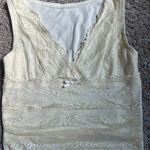 Cider Yellow Lace Top Photo 0