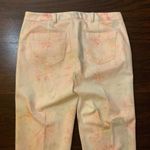 Etcetera cream and pink floral pants size 6 Photo 4