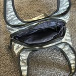 Simply Vera Vera Wang Gray and Cream Hobo Bag with Curved Silhouette Photo 3