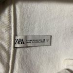 ZARA White Denim Vest Photo 2