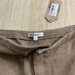 Wild Honey Taupe Jeggings Pants Size Large Zipper Leg Stripe Accent New Photo 4