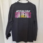 Arizona State (ASU) Gray Sun Devil Nation Long Sleeve Shirt Size L Photo 3