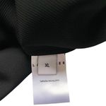 NWT Lattelier Long Sleeve Button Front Tie Front Oversized Fit Blouse Size XL Photo 2