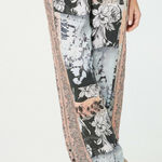 Tolani NWT  collection printed wide‎ leg pants Photo 0
