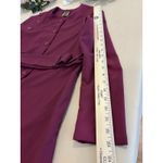 INEAR Los Ángeles Women’s Sheath Dress SM Long Sleeve Formal Corpcore Minimalist Purple Photo 10