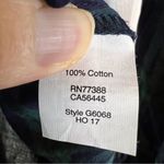 J.Crew Womens Plaid Blue Green Waist Tie Preppy Top Size Medium 100% Cotton Photo 5