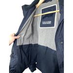 Abercrombie & Fitch Abercrombie The AF All Season Weather Warrior Ski Jacket Navy Blue Coat Womens L Photo 5