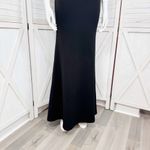 Lulus  Amelia Plunge Neck Racerback Sleeveless Maxi Dress Evening Gown Black XS Photo 5