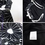 Daniel Rainn  black and‎ white floral print dress, women's size M Photo 10