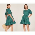 Peter Som Ruffled Puff Sleeve Mini Dress Sz 6 Photo 1