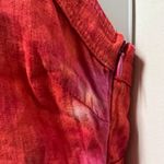 Honorine Athena Linen Maxi Dress Pink Size M Photo 7