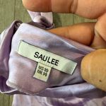 SAU LEE Chic Satin Halter Mini Dress in Lavender Purple Size 10 Photo 9
