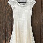 Love...Ady Love…ady short sleeves cream knit dress woman’s size  xtra small Photo 0