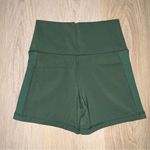 Aerie OFFLINE By  Goals 4" Ribbed Shortie in Sycamore Green - Size Medium Photo 2