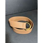 B-low the Belt  Mia Peanut Butter Brown Vegan Leather‎ Belt Women's One Size Photo 2