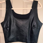 Commando  Faux Leather Crop Top Photo 0