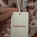 Aritzia Sunday Best Delilah Longsleeve Dress Pink Floral Photo 11