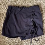 Blue Blush Lace Up Skort Photo 0