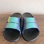 OOFOS OoAhh Luxe Unisex Slide Atlantis Colorway Size 9 or 11 #B1825 Blue Photo 2