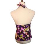 Victoria's Secret Tankini top Swimsuit Bathing halter Size 34D Floral Tie Dye Photo 4