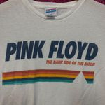 Pink Floyd Dark Side of the Moon White Rock Tshirt size Small Photo 1