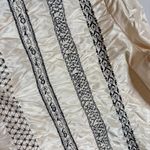 Oscar de la Renta Vtg  silk embroidered logo button down shirt Photo 1