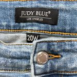 Judy Blue Paint Splashed NWT Boyfriend Mid-rise Jean 20w distressed medium/light Photo 15