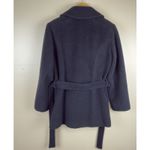 Pendleton Women’s Black Pure Virgin Wool Mid-Length Coat Size 8 Photo 6