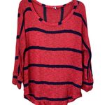 Splendid Crew Neck Striped Sweater Size Medium Photo 1