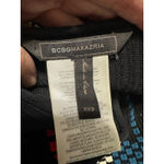 BCBGMAXAZRIA  Black Knit Peplum V Neck Sleeveless Top XXS Photo 5