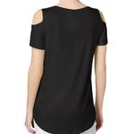 JM Collection cold shoulder tee Photo 1