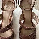 Tory Burch Perforated Gladiator 85mm Wedge Photo 1